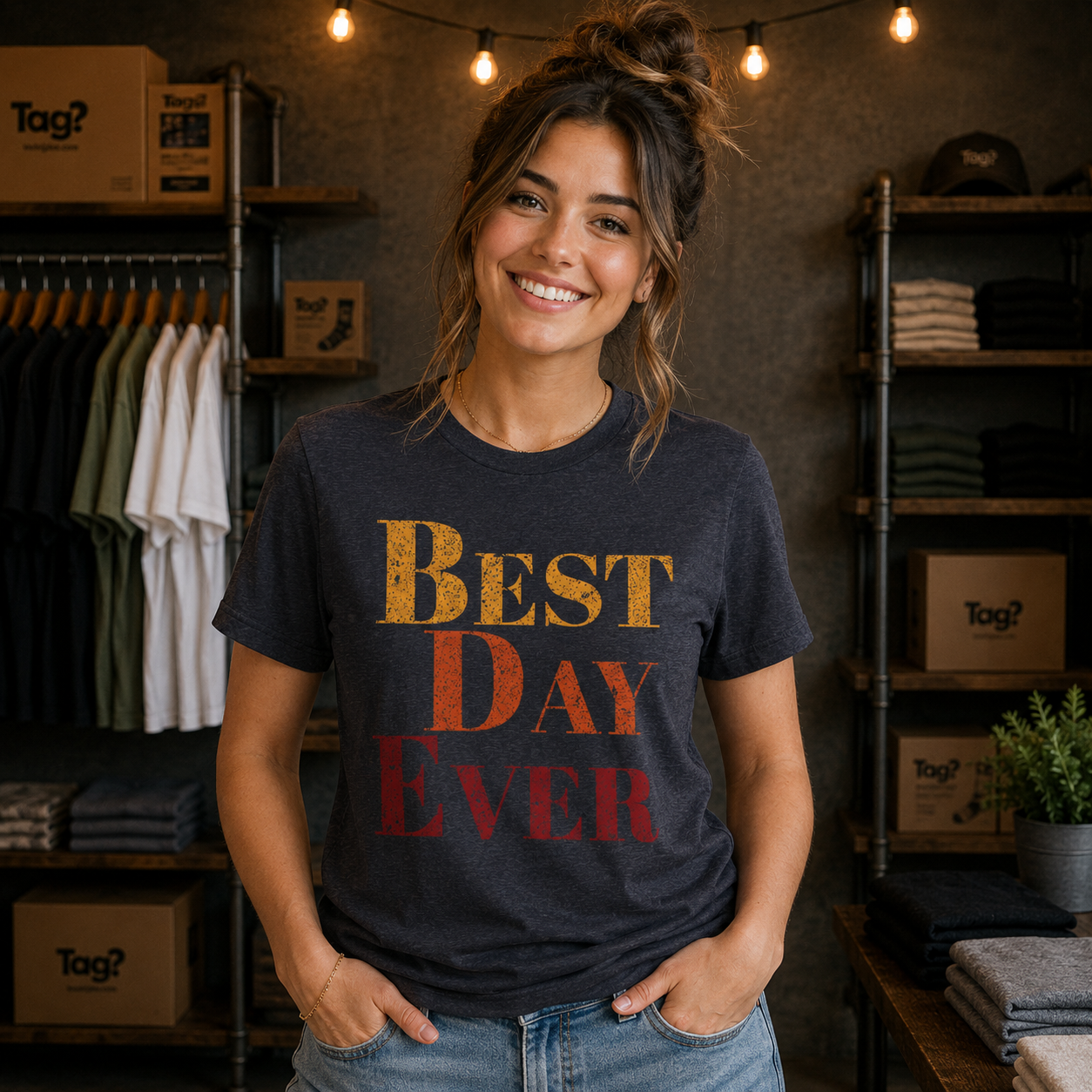 The Literal "Best Day Ever" Vintage T-Shirt