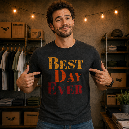 The Literal "Best Day Ever" Vintage T-Shirt