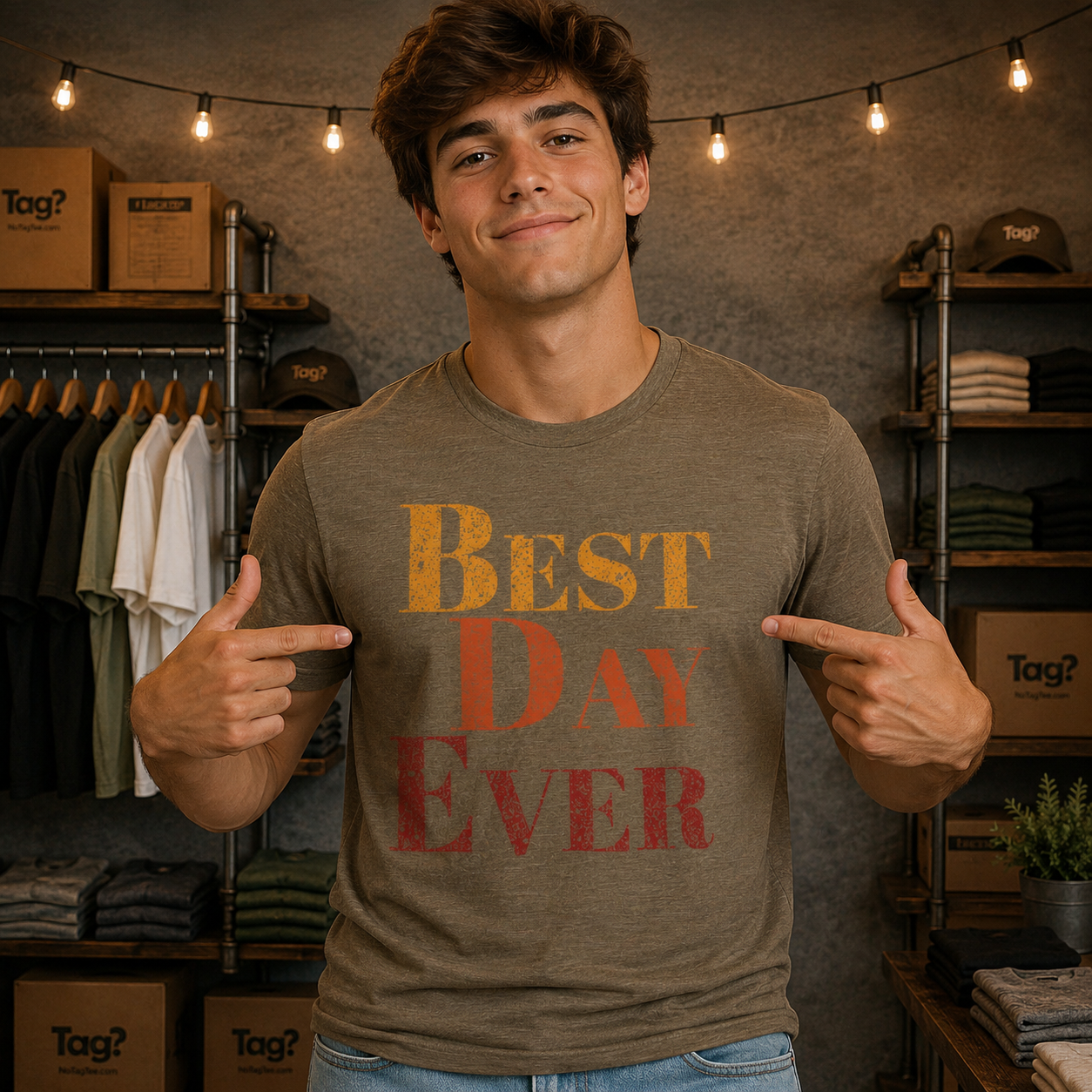 The Literal "Best Day Ever" Vintage T-Shirt