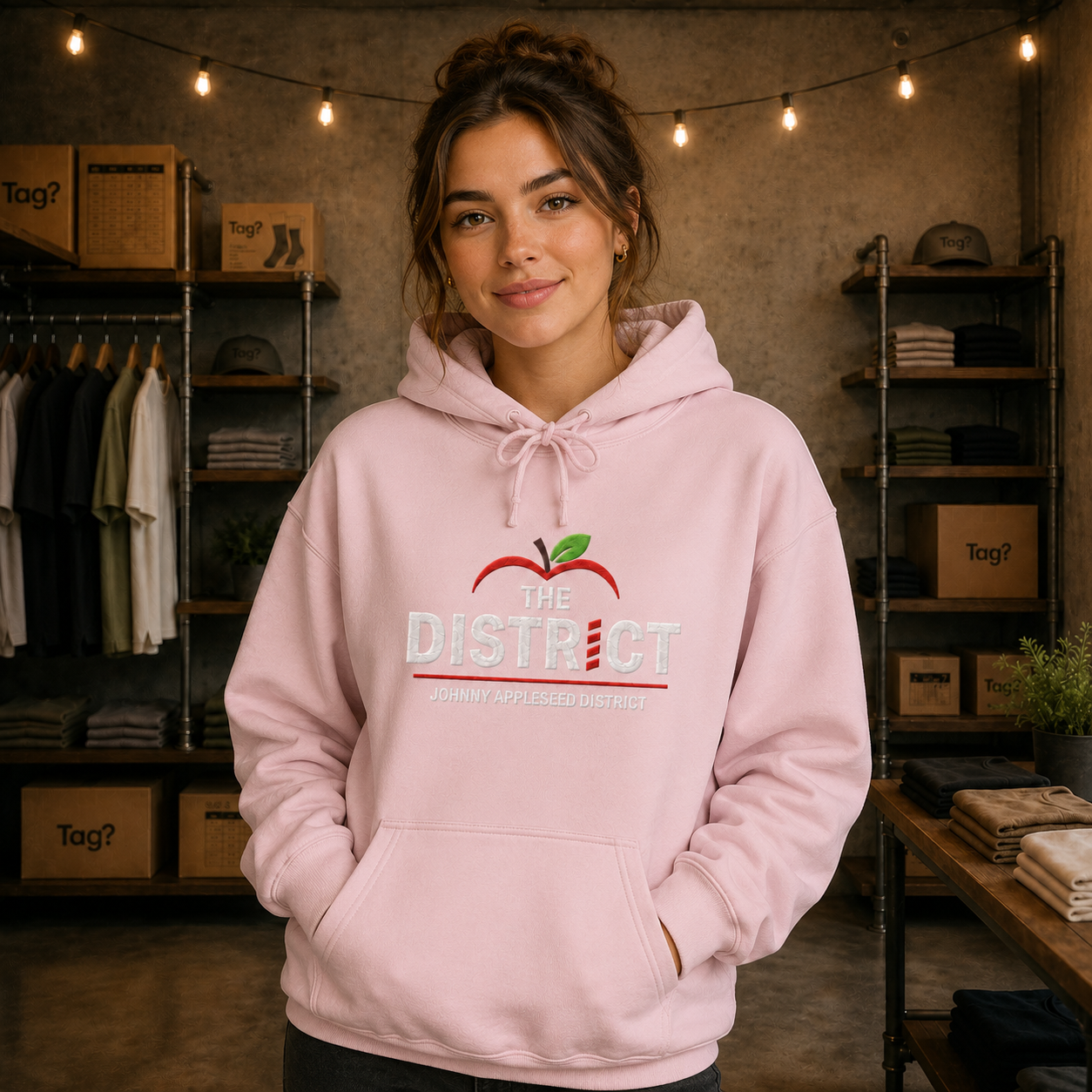 "The District" - JAD Hoodie Sweatshirt