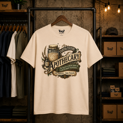 "Starter Culture Apothecary" - Sourdough T-Shirt