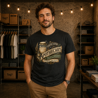 "Starter Culture Apothecary" - Sourdough T-Shirt