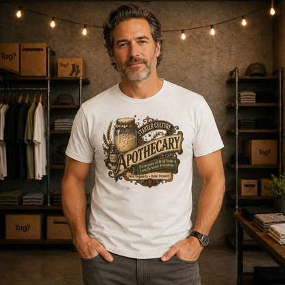 "Starter Culture Apothecary" - Sourdough T-Shirt