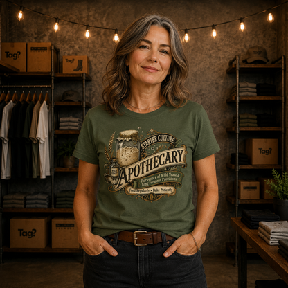 "Starter Culture Apothecary" - Sourdough T-Shirt