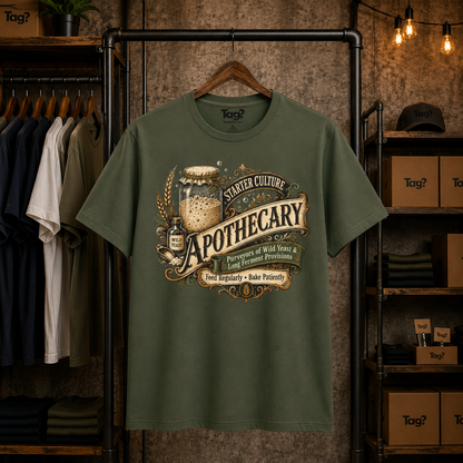 "Starter Culture Apothecary" - Sourdough T-Shirt