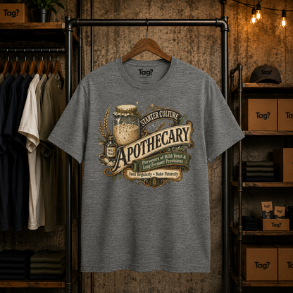 "Starter Culture Apothecary" - Sourdough T-Shirt