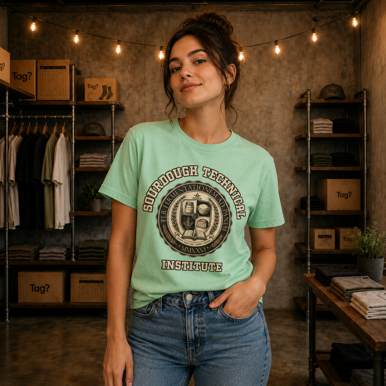 "Sourdough Technical Institute" - Sourdough T-Shirt