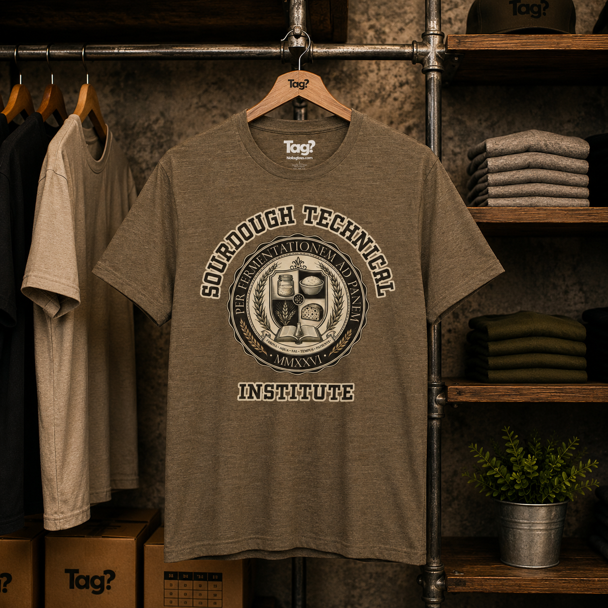 "Sourdough Technical Institute" - Sourdough T-Shirt