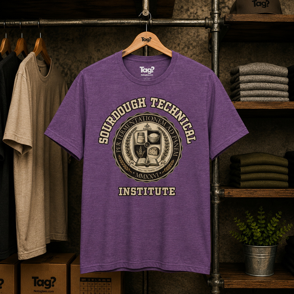 "Sourdough Technical Institute" - Sourdough T-Shirt