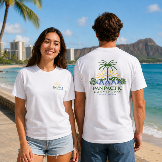 Pan Pacific Convention 2026 Logo T-Shirt