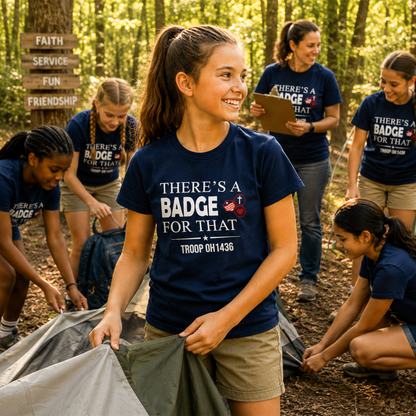 AHG "There's a Badge for That" Custom Troop Youth T-Shirt