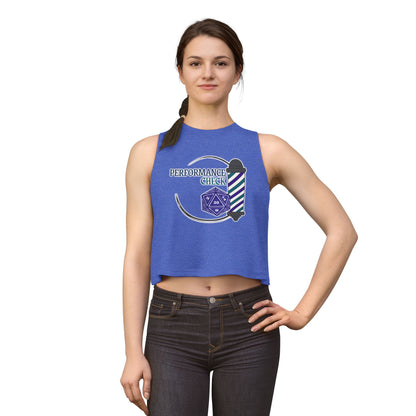 Performance Check Quartet Crop Top Tank