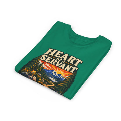 AHG Custom Troop Youth T-Shirt - Heart of a Servant Spirit of a Leader