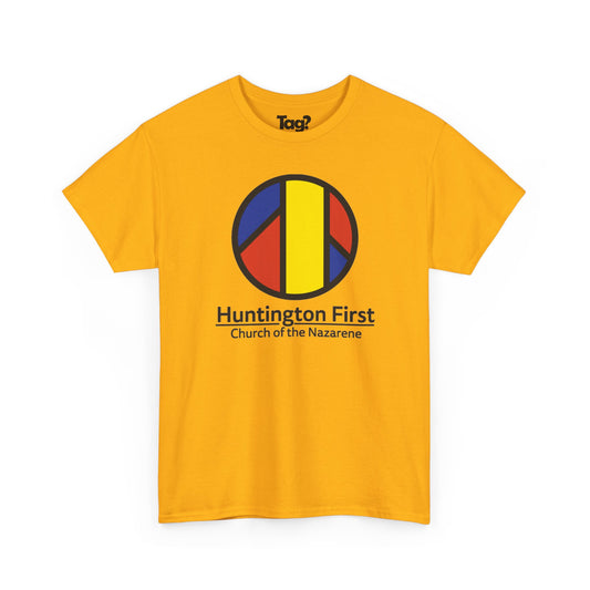 Huntington First Church of the Nazarene Logo Heavyweight T‑Shirt — HFCN