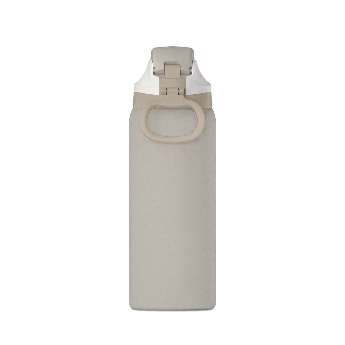 Oasis 32oz Insulated Water Bottle — Sleek Matte Travel Flask with Geometric Triangle Logo