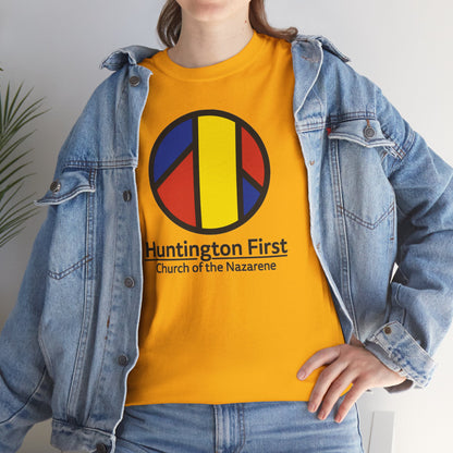 Huntington First Church of the Nazarene Logo Heavyweight T‑Shirt — HFCN
