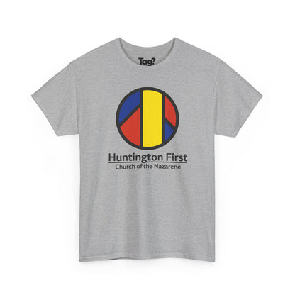 Huntington First Church of the Nazarene Logo Heavyweight T‑Shirt — HFCN