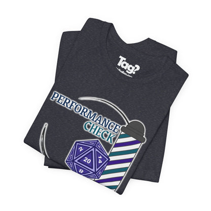 Performance Check Quartet Unisex T‑Shirt
