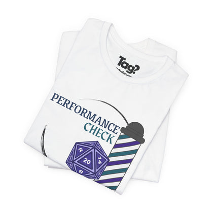 Performance Check Quartet Unisex T‑Shirt