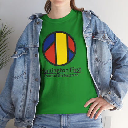 Huntington First Church of the Nazarene Logo Heavyweight T‑Shirt — HFCN