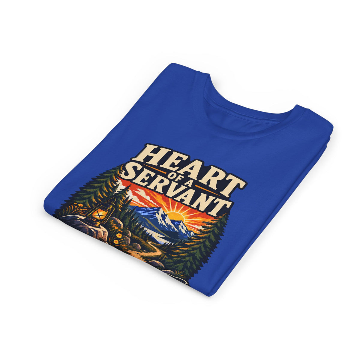AHG Custom Troop Youth T-Shirt - Heart of a Servant Spirit of a Leader