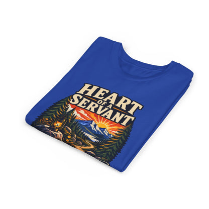 AHG Custom Troop Youth T-Shirt - Heart of a Servant Spirit of a Leader