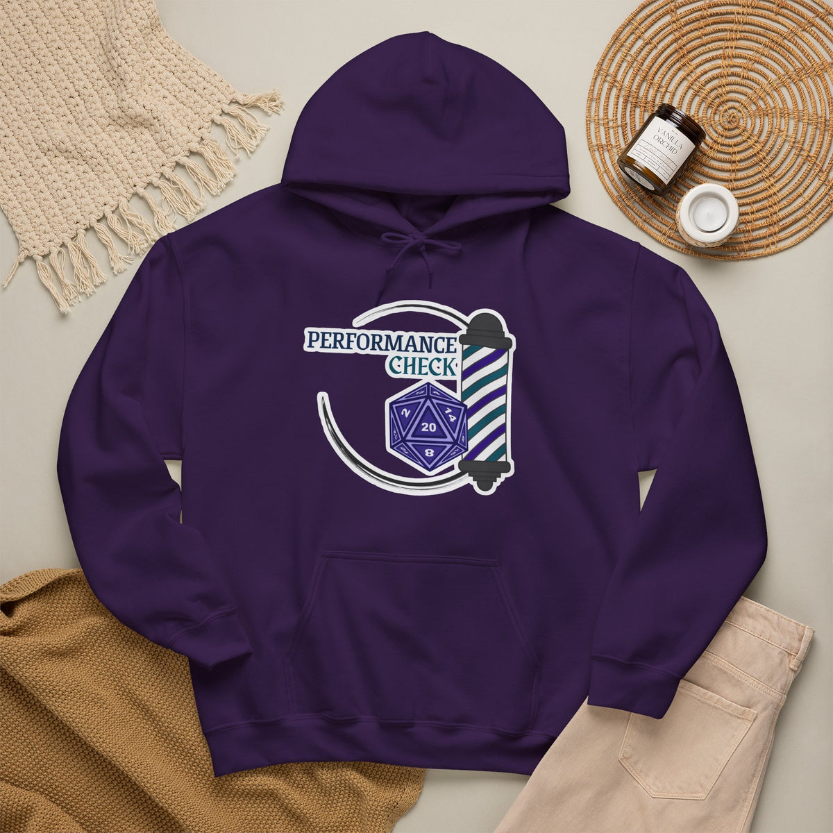 Performance Check Quartet Hoodie