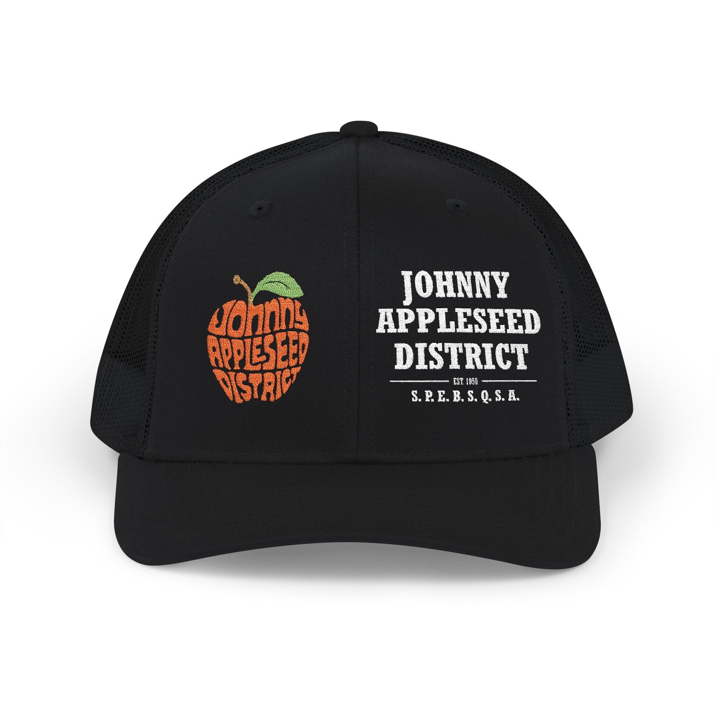 "The Apple" Trucker Hat - JAD Vintage Logo Snapback Hat