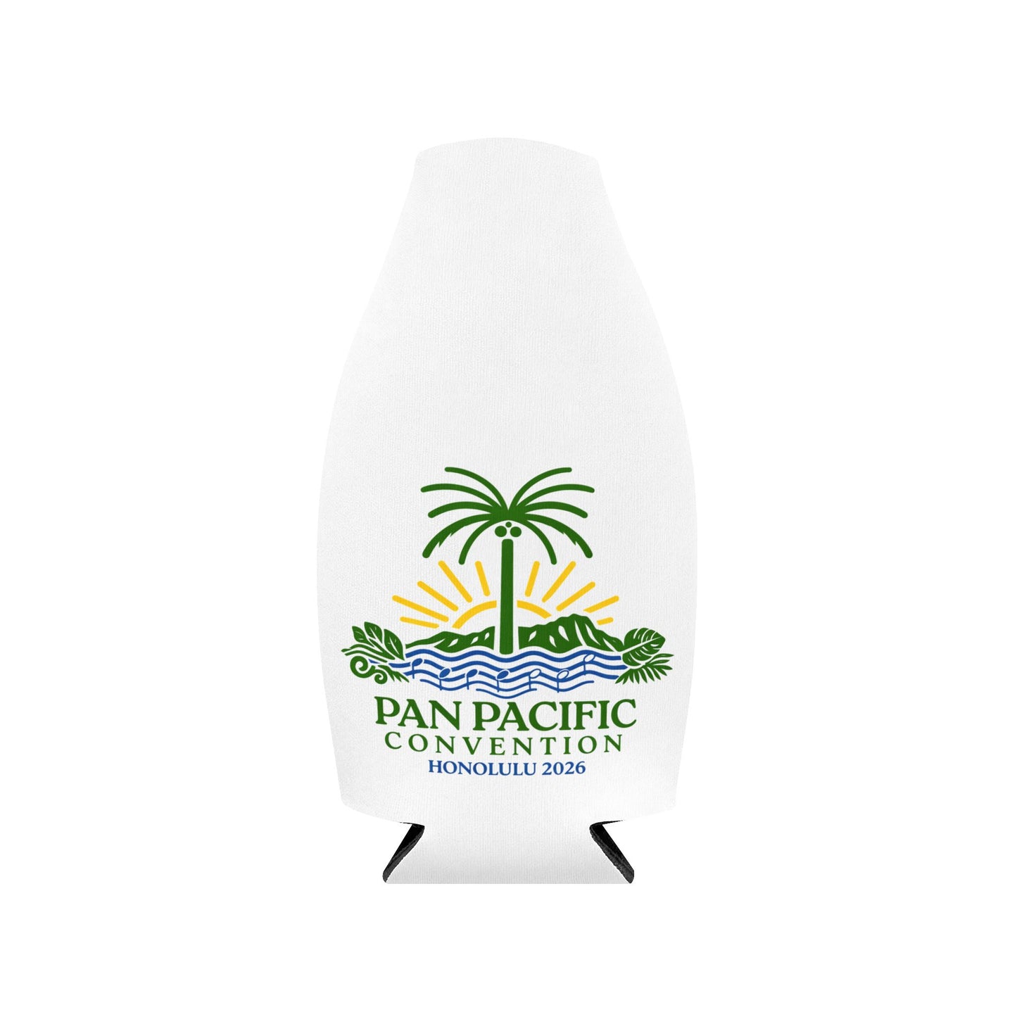 Pan Pacific Convention Honolulu 2026 Zip-Up Bottle Cooler Sleeve