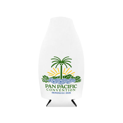 Pan Pacific Convention Honolulu 2026 Zip-Up Bottle Cooler Sleeve