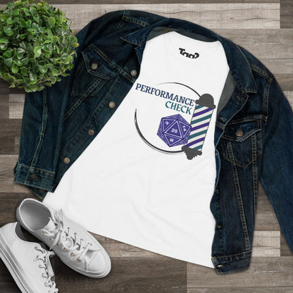 Performance Check Quartet Women's T‑Shirt