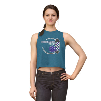 Performance Check Quartet Crop Top Tank