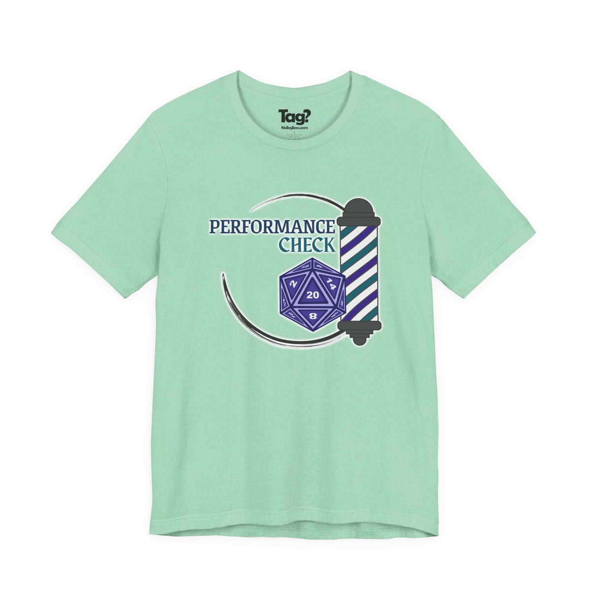 Performance Check Quartet Unisex T‑Shirt
