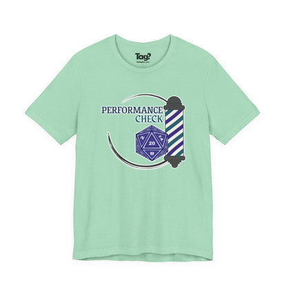 Performance Check Quartet Unisex T‑Shirt