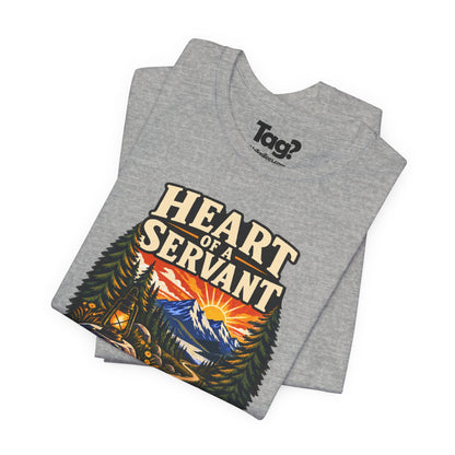 AHG Custom Troop Adult T-Shirt - Heart of a Servant Spirit of a Leader