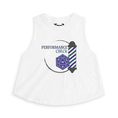 Performance Check Quartet Crop Top Tank