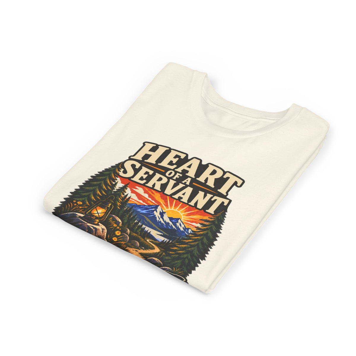 AHG Custom Troop Youth T-Shirt - Heart of a Servant Spirit of a Leader