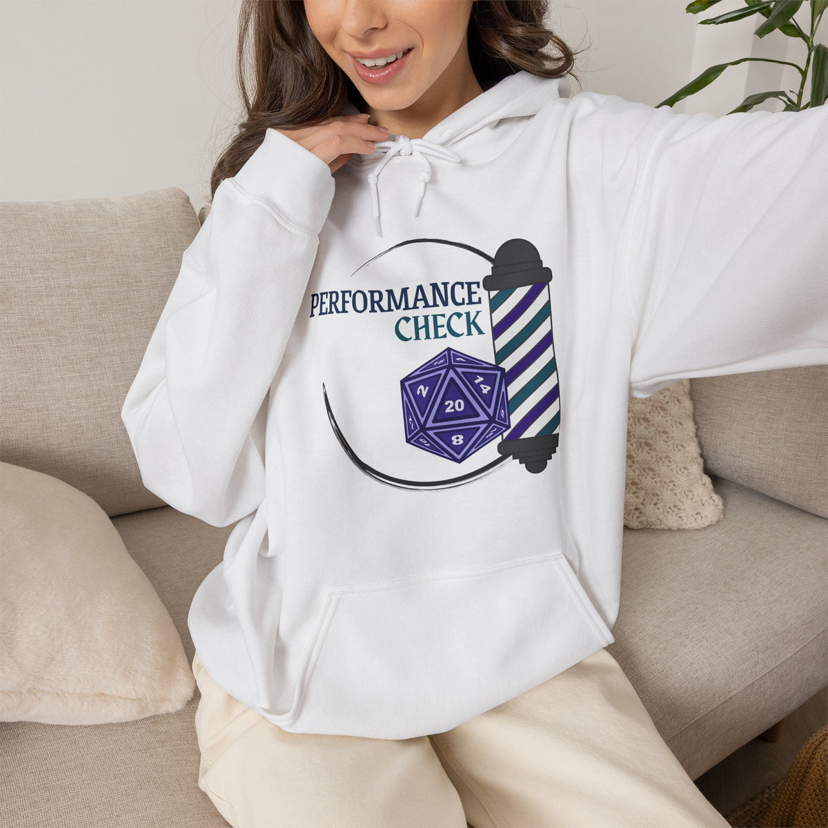 Performance Check Quartet Hoodie