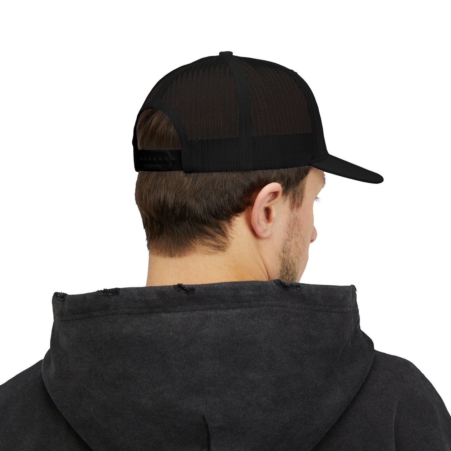 "The Apple" Trucker Hat - JAD Vintage Logo Snapback Hat
