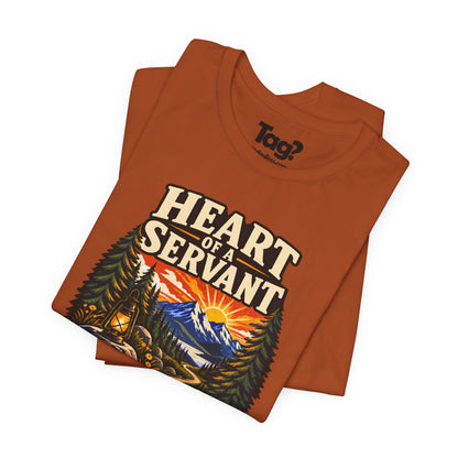 AHG Custom Troop Adult T-Shirt - Heart of a Servant Spirit of a Leader