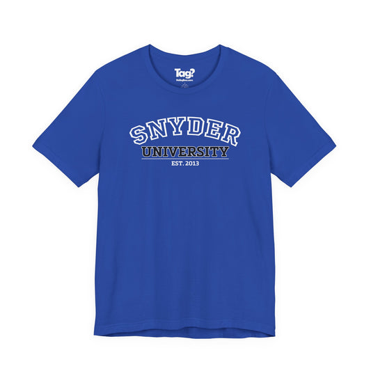 Snyder University Quartet T-Shirt – Vintage Campus Crew Tee