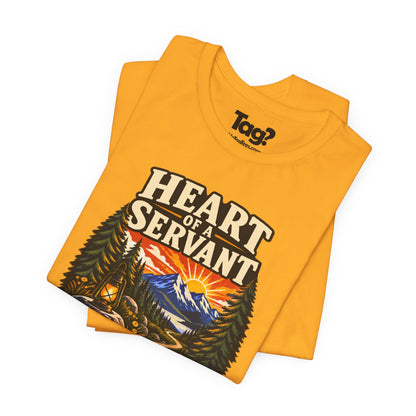 AHG Custom Troop Adult T-Shirt - Heart of a Servant Spirit of a Leader