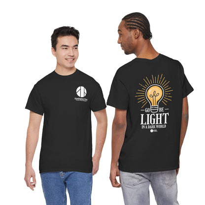 Go Be Light In A Dark World Heavyweight T-Shirt — HFCN