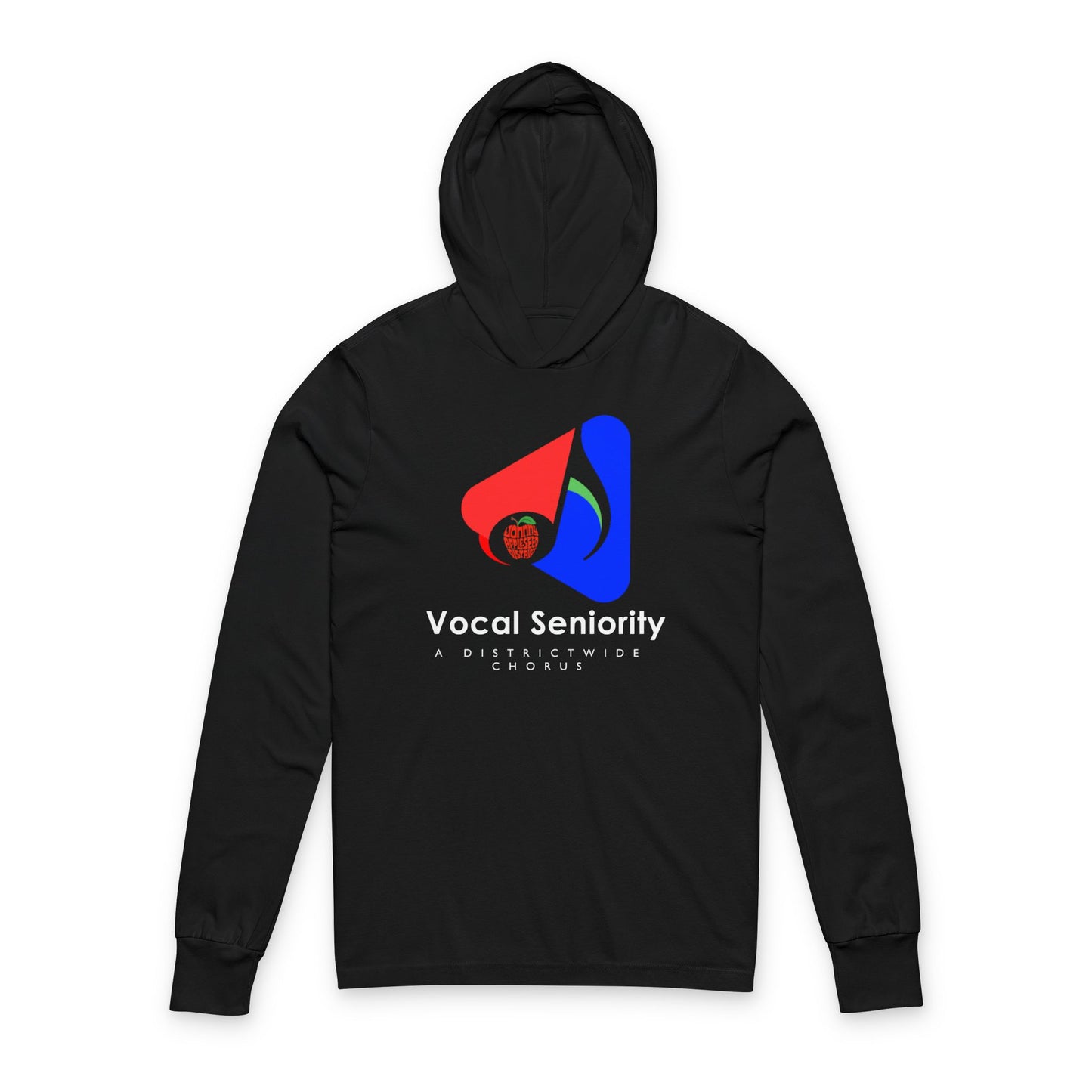 Vocal Seniority Logo Hooded Long Sleeve T-Shirt