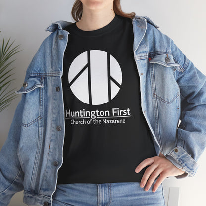 Huntington First Church of the Nazarene Logo Heavyweight T‑Shirt — HFCN