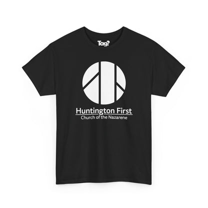 Huntington First Church of the Nazarene Logo Heavyweight T‑Shirt — HFCN