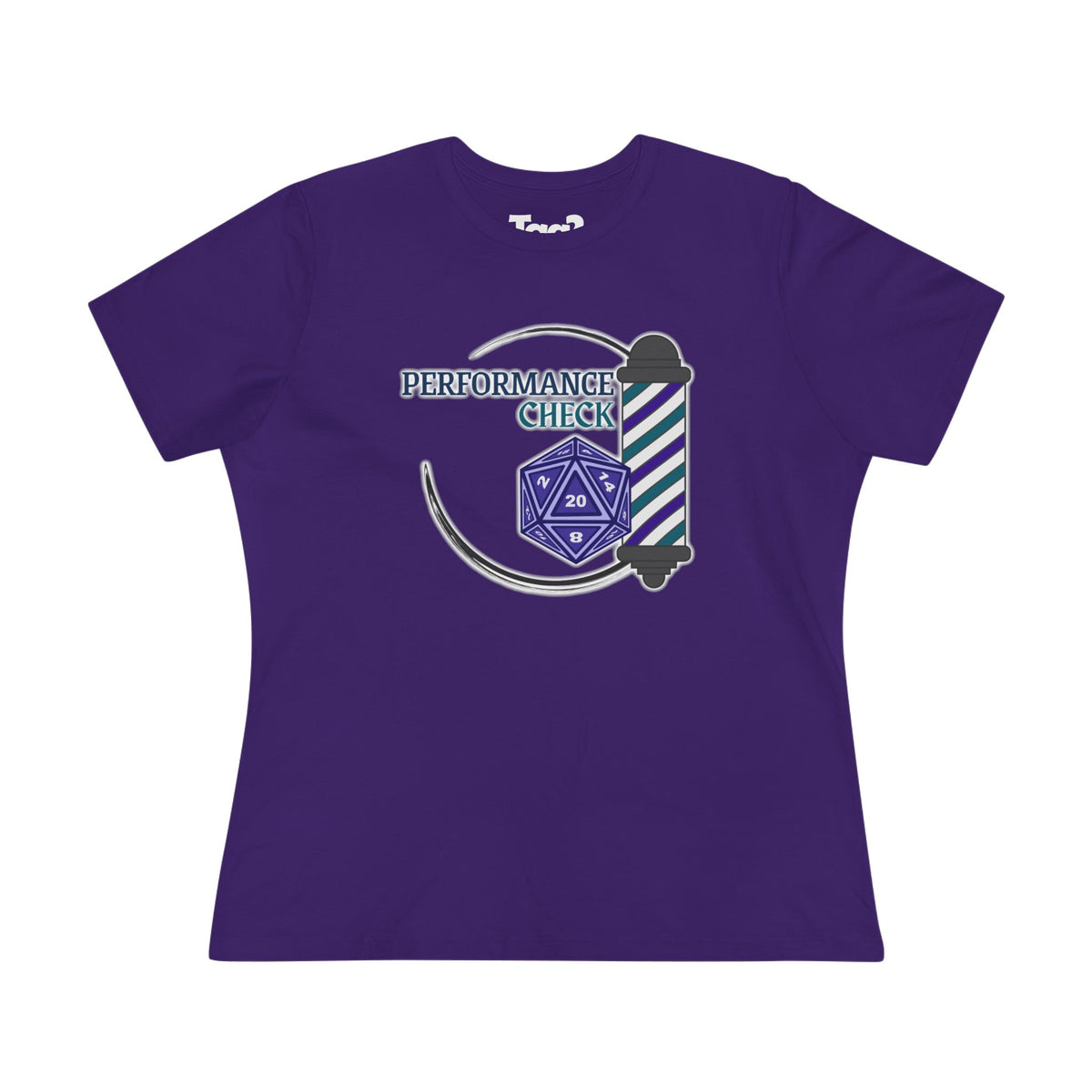 Performance Check Quartet Women's T‑Shirt