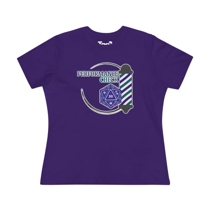 Performance Check Quartet Women's T‑Shirt