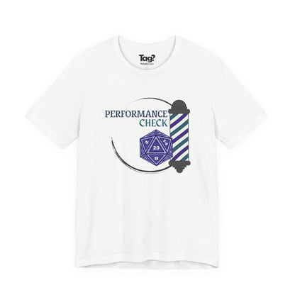 Performance Check Quartet Unisex T‑Shirt