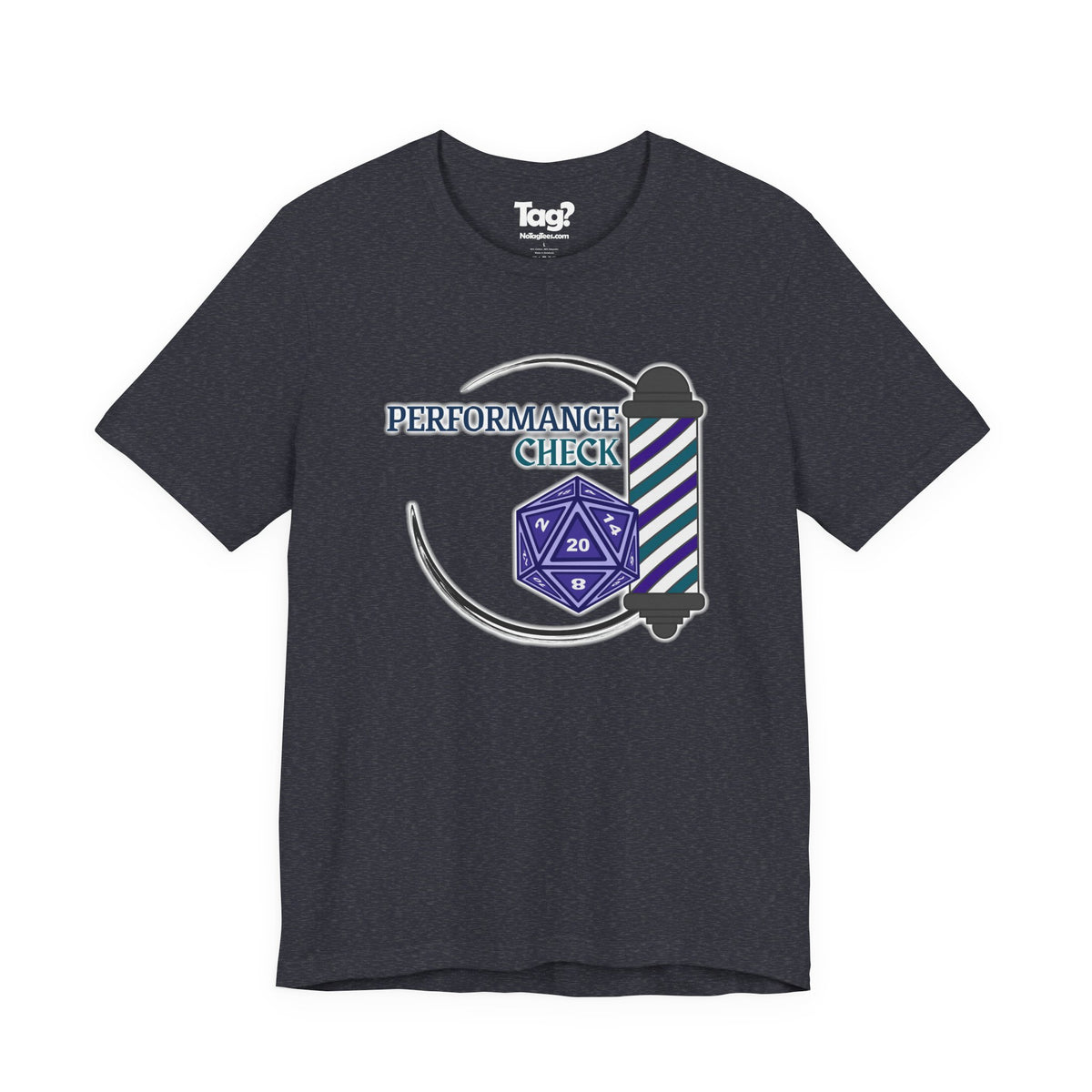 Performance Check Quartet Unisex T‑Shirt